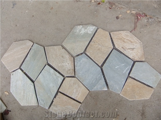 Random Flagstones, Flagstone ,Crazy Paving, Paving, Landscape Paving