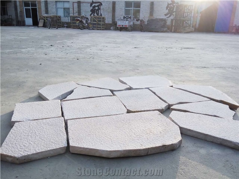 Sandstone, Flagstone, Crazy Paving, White Sand Stone,