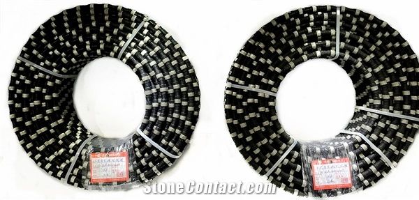 Diamond Rubberized Wire for Granite Cuts Rubberized Wire for Granite Cutting or Profiling