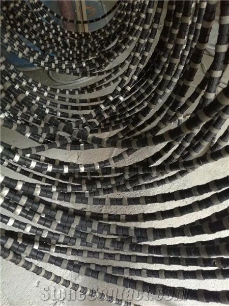 Diamond Rubberized Wire for Granite Cuts Rubberized Wire for Granite Cutting or Profiling