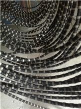 Diamond Rubberized Wire for Granite Cuts Rubberized Wire for Granite Cutting or Profiling