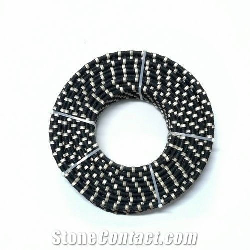 Diamond Rubberized Wire for Granite Cuts Rubberized Wire for Granite Cutting or Profiling