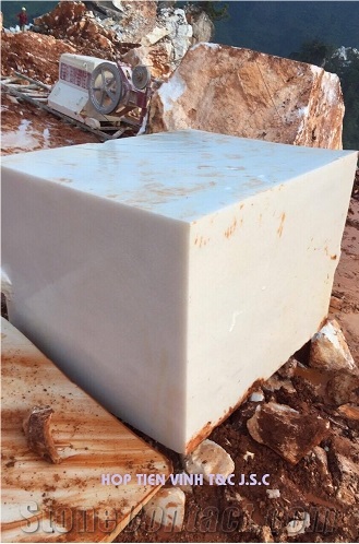 Pakistan White Marble Block