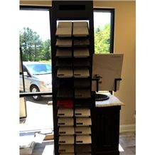 Waterfall Displays for Quartz Sample Stone Marble Tile Flooring Tower Stand Racks for Showroom Waterfall Displays for Quartz Sample Stone Marble Tile Flooring Tower Stand Racks for Showroom