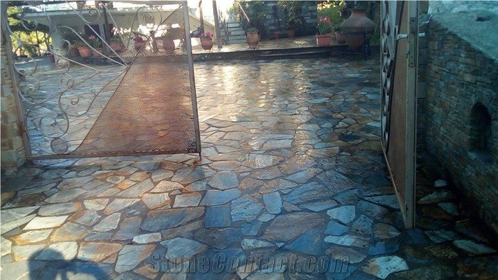 Polygonal Slate Sikis Flagstone
