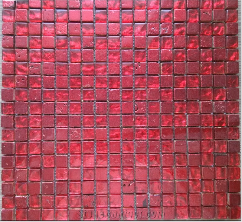 China Red Mosaic Tile
