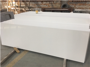 China Polished Quartz Slab /Pure White Quartz Slabs/Caesarstone 1141 Pure White Quartz/Caesarstone Quartz Countertop/Pure White Quartz Countertops