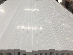 China Polished Quartz Slab /Pure White Quartz Slabs/Caesarstone 1141 Pure White Quartz/Caesarstone Quartz Countertop/Pure White Quartz Countertops