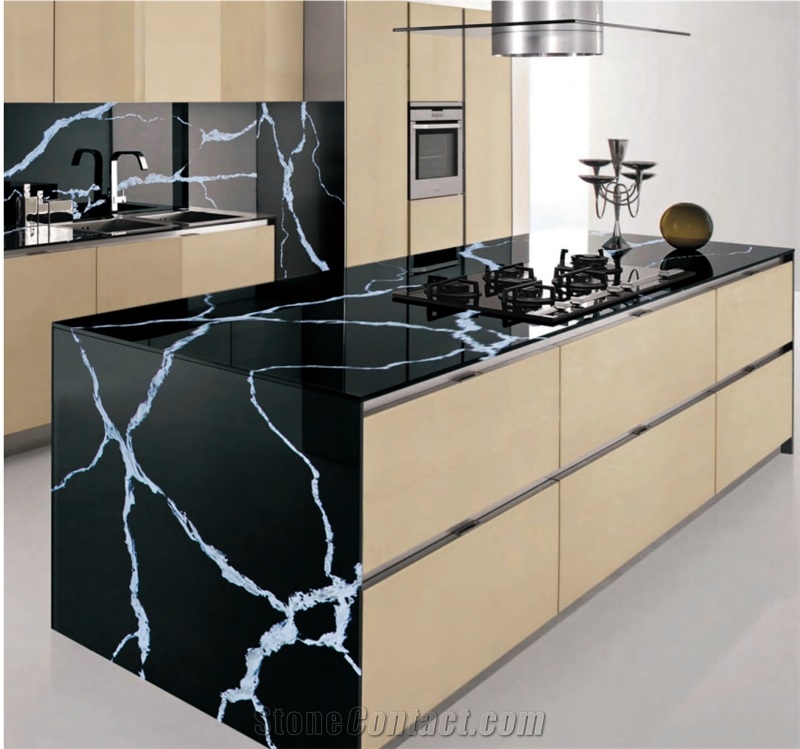 High Quality Calacatta Nuvo Quartz Countertop from China/Statuario Nuvo Quartz Countertops/Statuario Maximus Countertops/Calacatta White Quartz Slabs