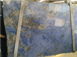Azul Bahia Brazil Blue Granite Swimming Pool Coping Tiles for Floor Paving,Landscaping Stone Exterior Pool Surround Channel