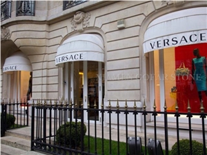 France Buffon Limestone Beige Seashell Coral Stone Tiles Honed Building Exterior Wall Cladding,Walling Pattern Gofar