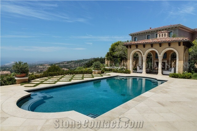 France Buffon Limestone Beige Seashell Coral Stone Tiles Honed Building Exterior Wall Cladding,Walling Pattern Gofar