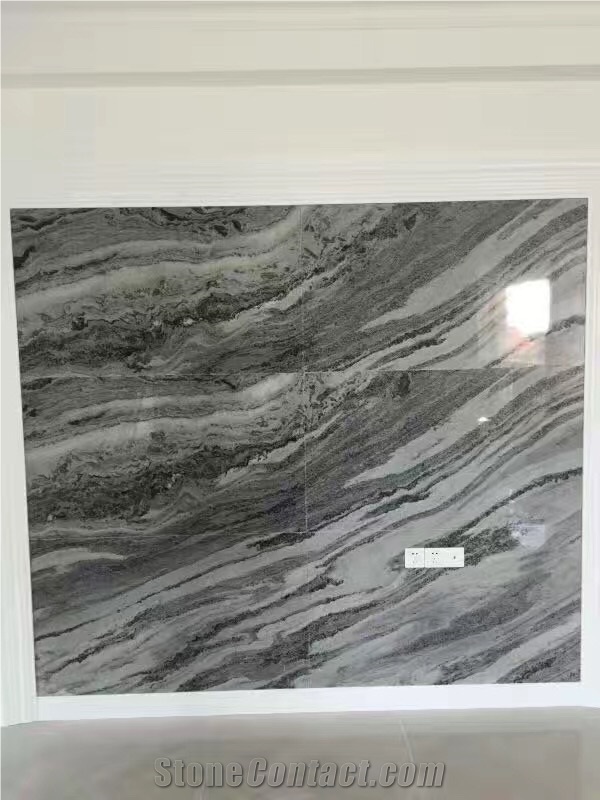 Maui Quartzite Silk Wooden Vein Polished High Glossy Machine Cutting Slabs Pattern,Tile Panel for Hotel Floor Covering,Bathroom Walling Tiles Gofar