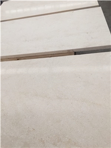 Poitier Beige Limestone Honed Tiles Slab,France Cream Coral Seashell Stone Panel for Villa Exterior Walling,Floor Covering Pattern Gofar