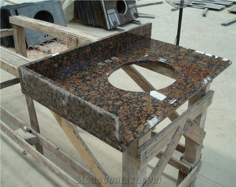 Baltic Brown Granite Kitchen Top,Countertop,Direct Factory with Ce Certificate,Cheap Price Good Quality Bench Top