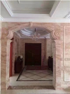 China Cream Rose Marble,Cream Roses Marble,Rosa Creama Marble,Hubei Cream Rose Marble,In China Stone Market
