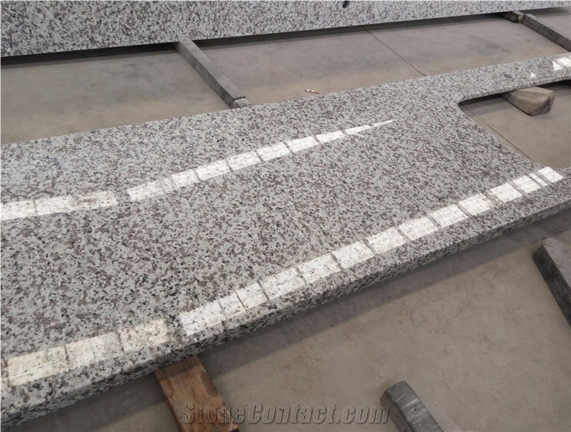 Shandong White Granite Countertop,Kitchen Top,Direct Factory with Ce Certificate,Cheap Price Good Quality Bench Top Customized