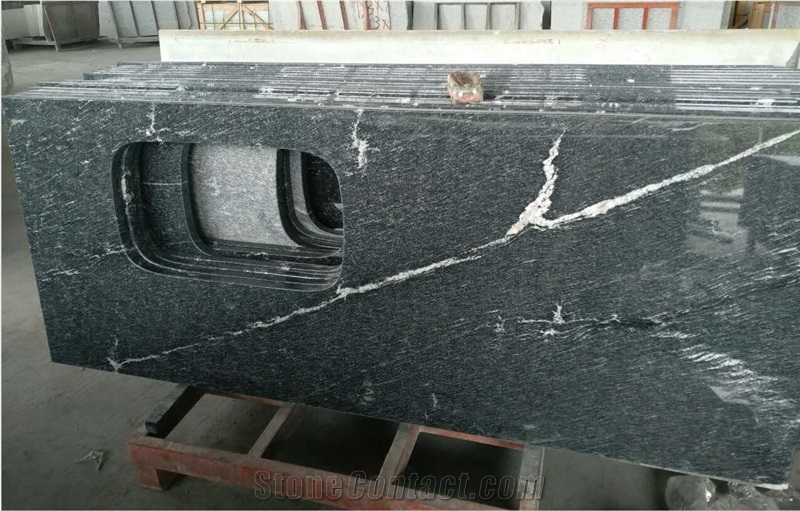 Snow Grey Granite Kitchentop,Direct Factory with Ce Certificate,Cheap Price Good Quality Bench Top Customized