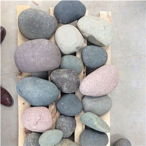 Natural River Pebbles Mixed Pebble Stone