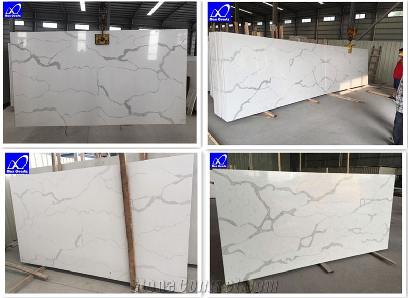 Artificial Luna Quartz Stone Slabs,Super White Quartz Stone,White Calacatta Quartz Stone Slab,Engineer Quartz Stone,Quartz Stone Flooring,Stone Tiles,