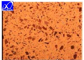 Artificial Orange Quartz Stone Slab