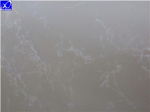 New Grey with Textures Quartz Stone Slab , Artificia Slab