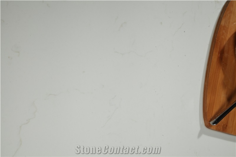 Carrara White, Marble Look, Artificial/Engineered Quartz Stone/Slabs, 2cm,3cm, Gt8115