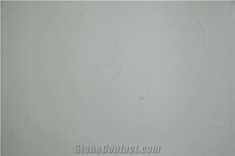 Carrara White, Marble Look, Artificial/Engineered Quartz Stone/Slabs, 2cm,3cm, Gt8115