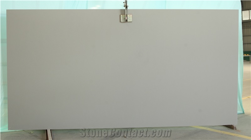 Marble Look Artificial/Engineered Quartz Stone Slabs, Grey, Caesarstone 4003,Horned Surface, 2cm,3cm Tiles