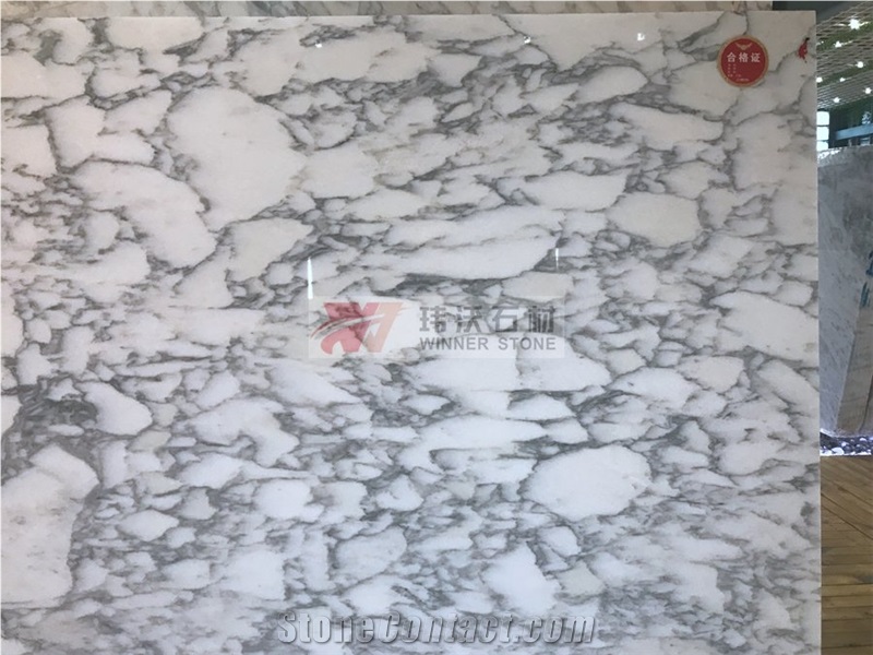 Arabescato Corchia Marble Versailles Jumbo Pattern Slabs