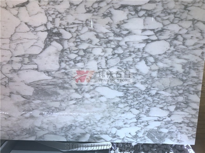 Arabescato Corchia Marble Versailles Jumbo Pattern Slabs