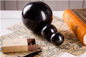 Ball Sphere 3-10 Shungite Natural Stone