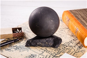 Ball Sphere Matt 3-10 Shungite Natural Stone