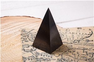Pyramid Holod Shungite Natural Stone Pyramid Holod Shungite Natural Stone