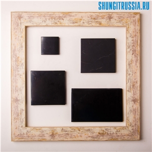 Tile 10*15 Shungite Stone Glossy
