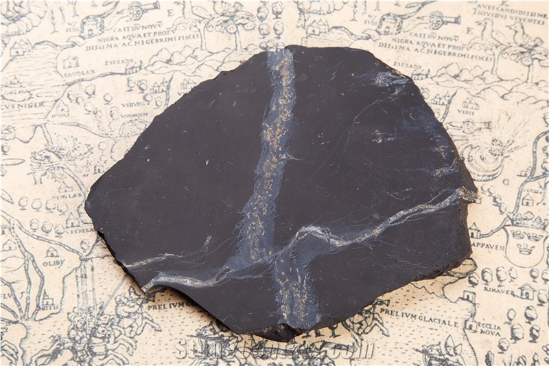 Tile Natural Form Shungite Stone