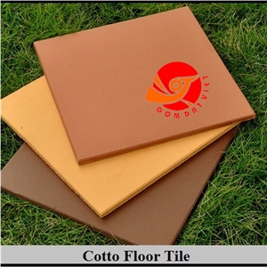 Terracotta Floor Tiles, Non-Slip and Anti-Moss Exterior Clay Tiles