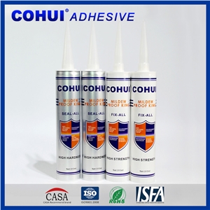 Mildew Proof Stainless Steel Sink Adhesive