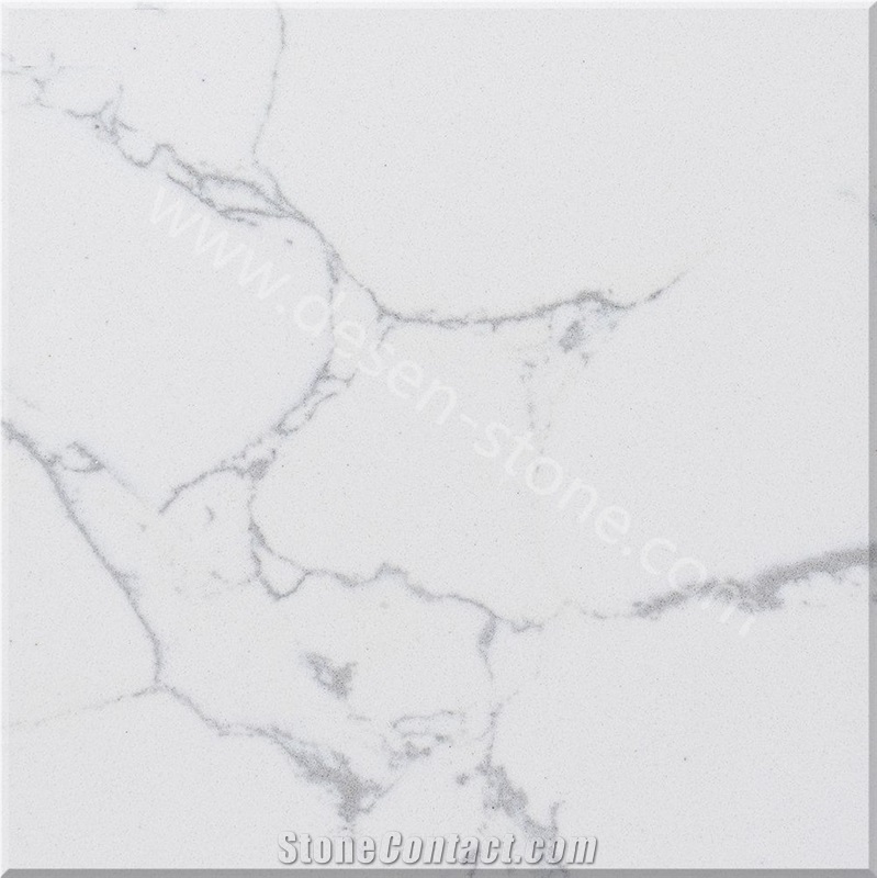 Calacatta White Artificial Marble Stone Slabs&Tile