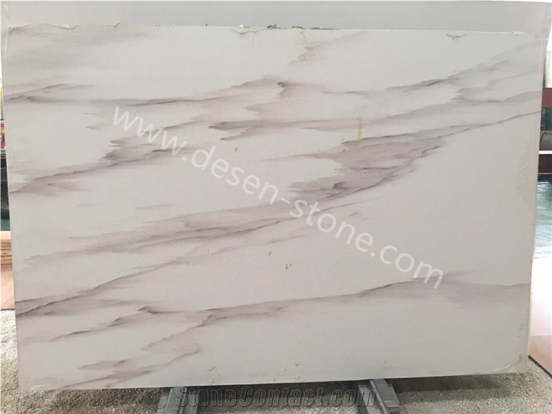 Calacatta White Artificial Marble Stone Slabs&Tile