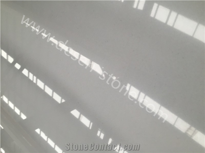 Crystal White Artificial Marble Stone Slabs&Tiles