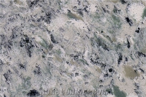 Green Land Quartz Stone Slabs&Tiles, Green Artificial Stone/Quartz Stone for Hotel Decorative Project, Quartz Stone Flooring, Engineered Stone Walling