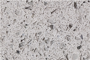 Grey Quartz Stone Surface, Crystal Light Grey Quartz Stone Slabs&Tiles, Grey Artificial Stone Grey Quartz Stone Surface, Crystal Light Grey Quartz Stone Slabs&Tiles, Grey Artificial Stone