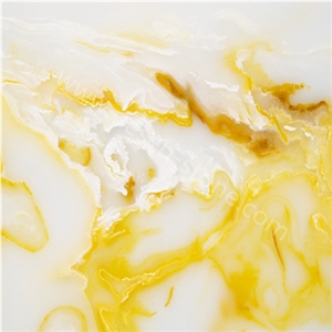 Imperial Onyx Artificial Stone Slabs&Tiles, Yellow Artificial Marble/Artificial Stone Solid Surface