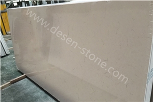 Pink Carrara Quartz Stone Slabs&Tiles, Pink Carrara Artificial Stone Slabs&Tiles, Pink Carrara Engineered Stone for Tv Set/Background, Carrara Countertops