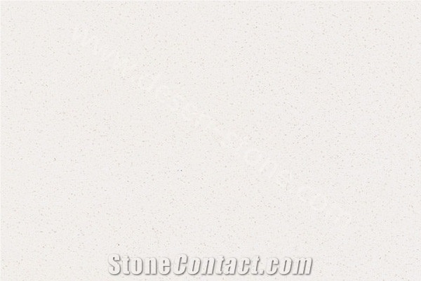 Pure White Quartz Stone Slabs&Tiles, Pure White Artificial Stone Slabs&Tiles for Countertops&Vanity Tops, Pure White Engineered Stone Bathroom Wall