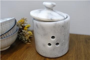 Marble Garlic Keeper