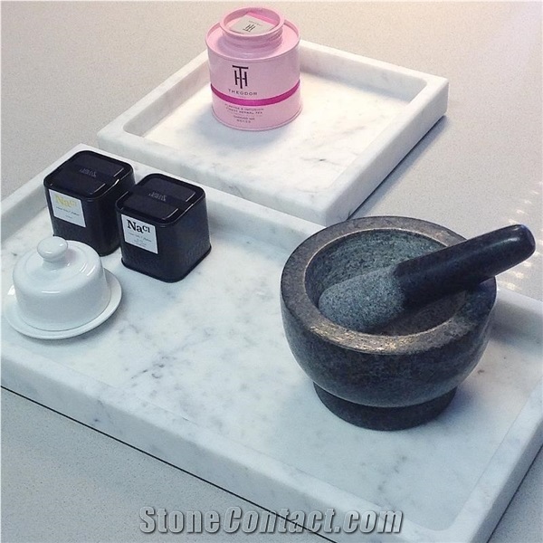 Marble Tray with Edge 4cm