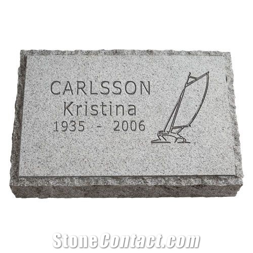 Granite Slant Grave Stone