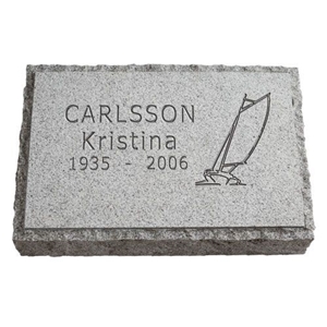 Granite Slant Grave Stone
